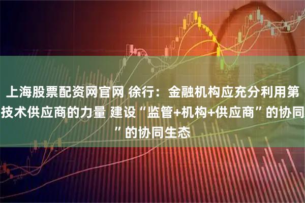 上海股票配资网官网 徐行:金融机构应充分利用第三方技术供应商的力量 建设“监管+机构+供应商”的协同生态